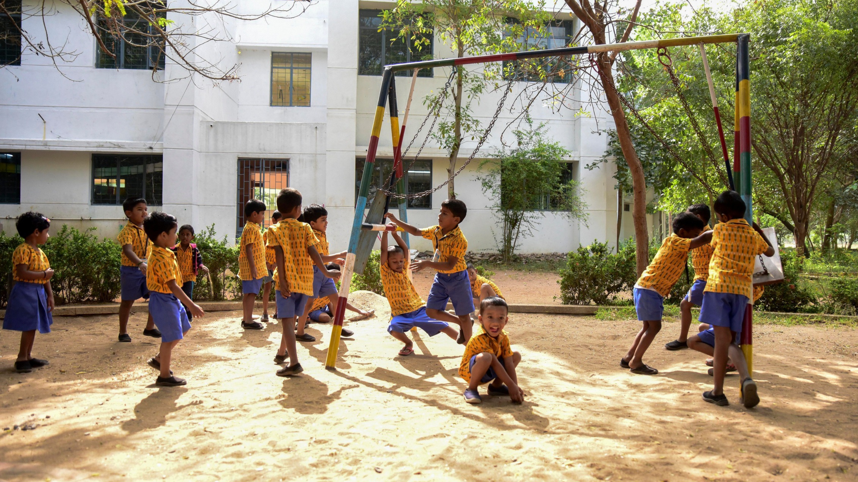 Children playing